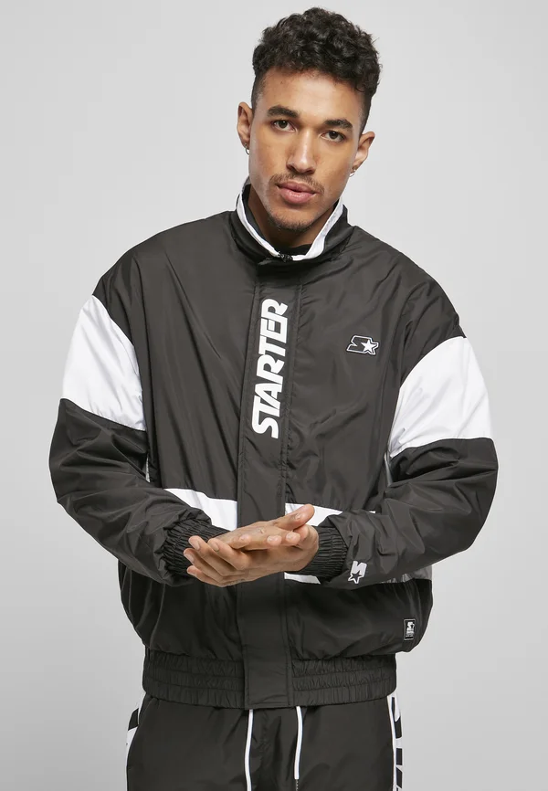 Laufjacke - black/white