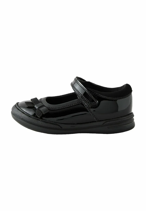 Lauflernschuh - black patent leather
