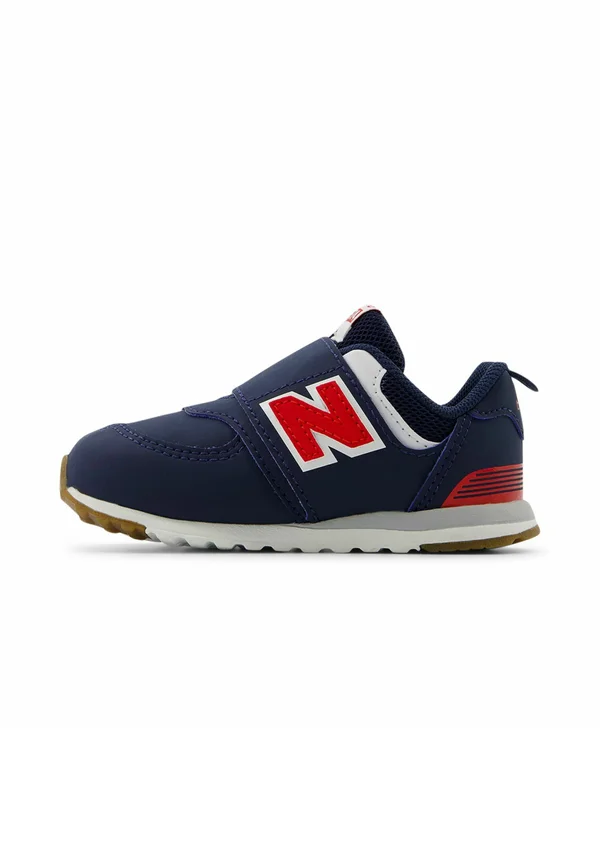 Lauflernschuh - nb navy/team red