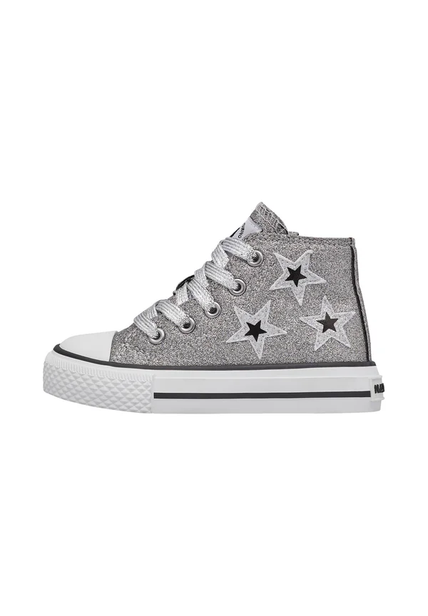 Lauflernschuh - silber-