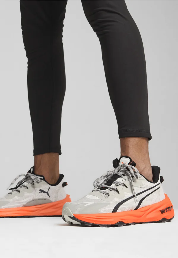 Laufschuh Straße - smokey gray flame flicker black