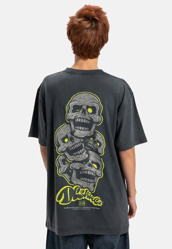 LAUGH STACK - T-Shirt print - kvj black