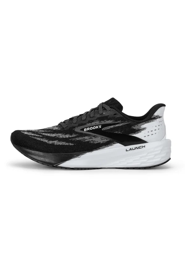 LAUNCH 11 - Laufschuh Straße - black white