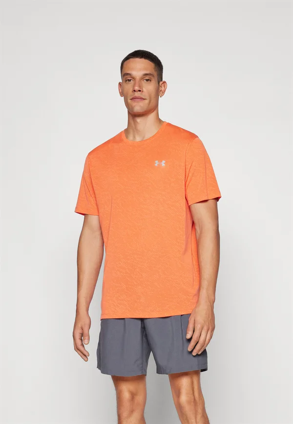 LAUNCH CAMO SHORTSLEEVE - Sport T-Shirt - fire