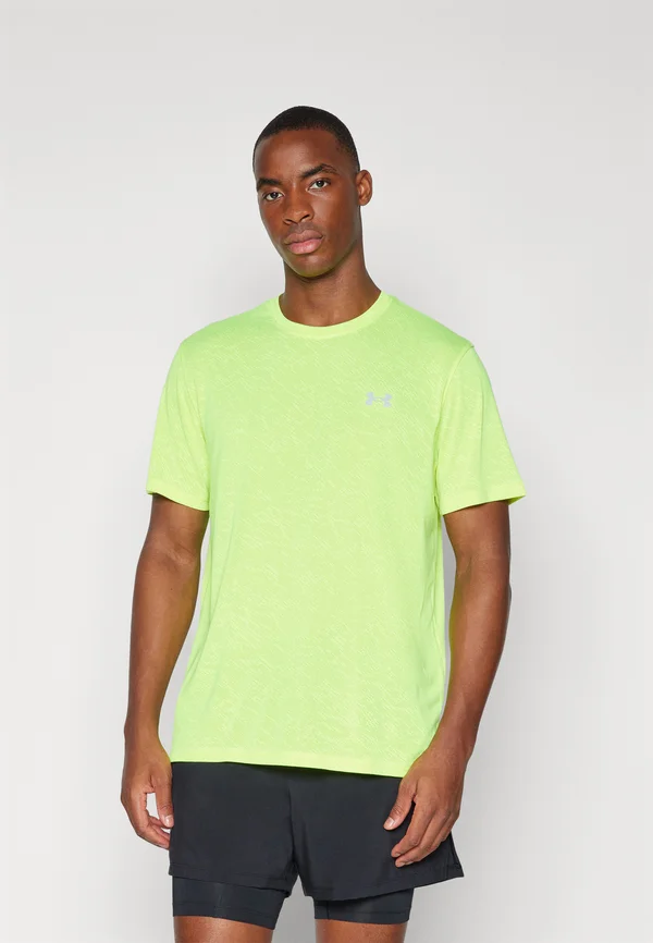 LAUNCH CAMO - Sport T-Shirt - high vis yellow