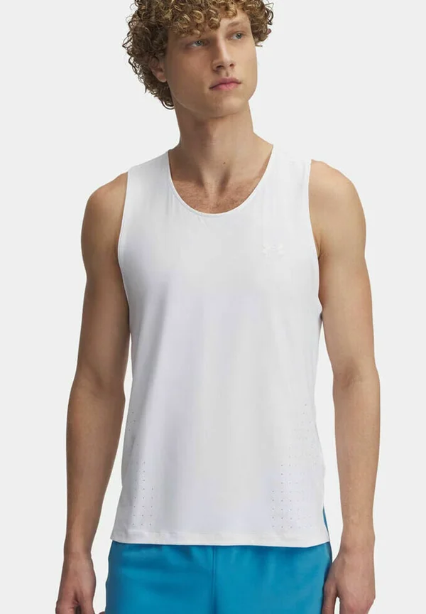 LAUNCH ELITE SINGLET  - Top - white white