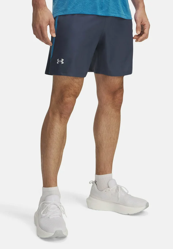 LAUNCH - Kurze Sporthose - downpour gray