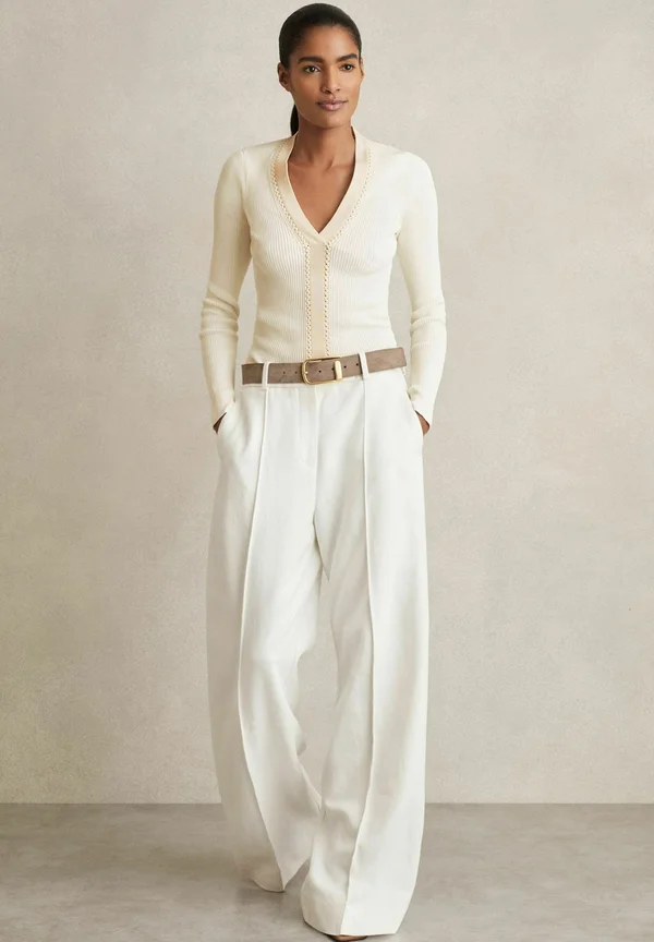 LAURI STITCH  - Strickpullover - ivory
