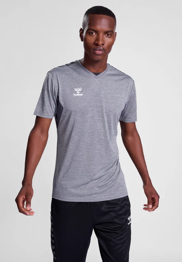 LAUTHENTIC - Sport T-Shirt - grey melange