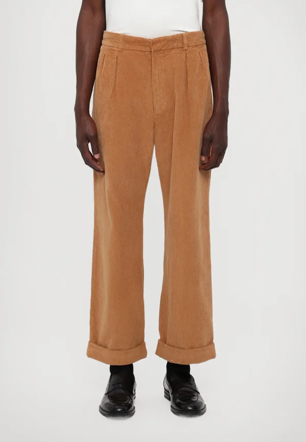 LAWRENCE TROUSERS - Stoffhose - acorn