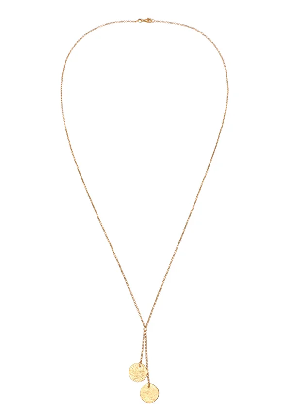 LAYER LONG STRUCTURED - Halskette - gold-coloured