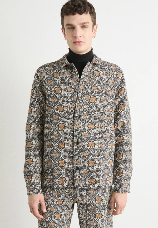 LAYTON OVERSHIRT - Übergangsjacke - mustard yellow black