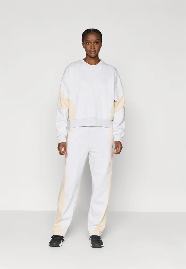 LAZIDAY SET - Jogginghose - light grey heather/crystal linen