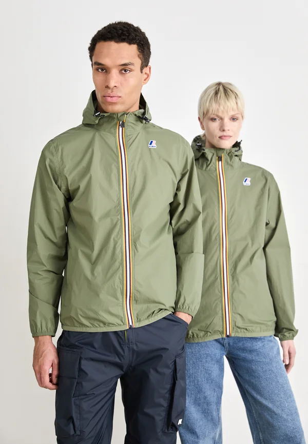 LE VRAI CLAUDE UNISEX - Regenjacke / wasserabweisende Jacke - green lichen