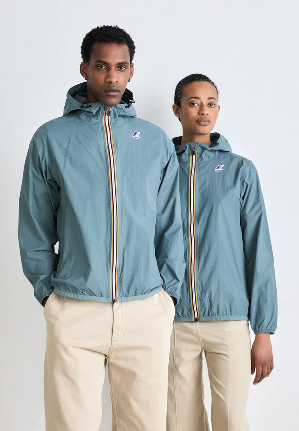 LE VRAI CLAUDE UNISEX - Regenjacke / wasserabweisende Jacke - green iron