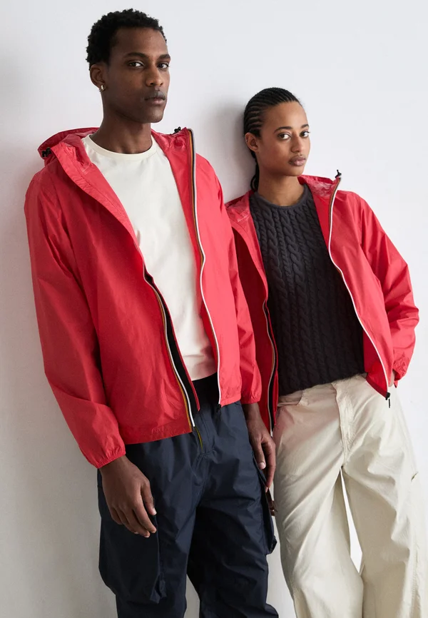 LE VRAI CLAUDE UNISEX - Regenjacke / wasserabweisende Jacke - red