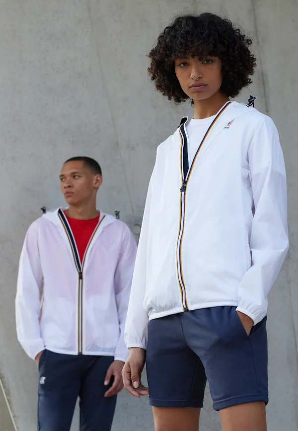 LE VRAI CLAUDE UNISEX - Regenjacke / wasserabweisende Jacke - white