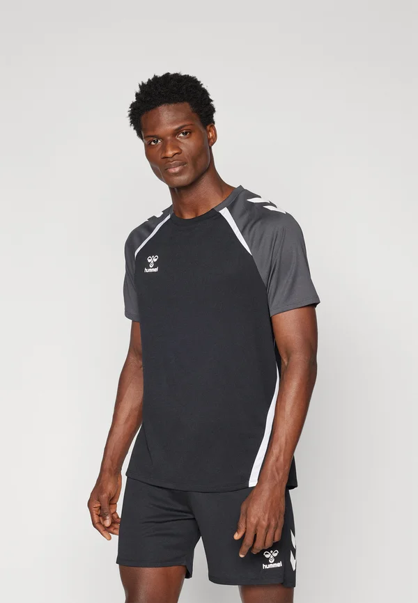 LEAD 2.0 - Sport T-Shirt - black/asphalt