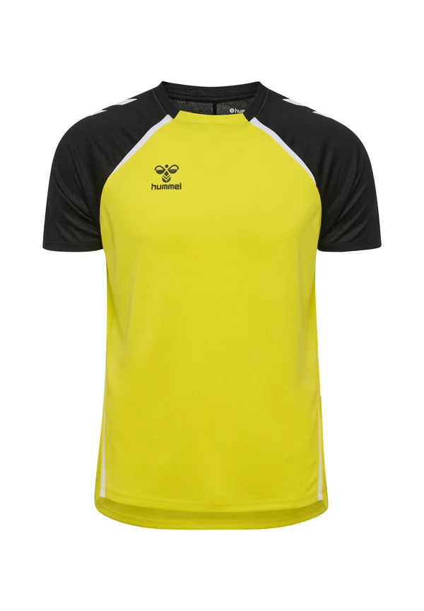 LEAD 2.0 - Sport T-Shirt - blazing yellow black