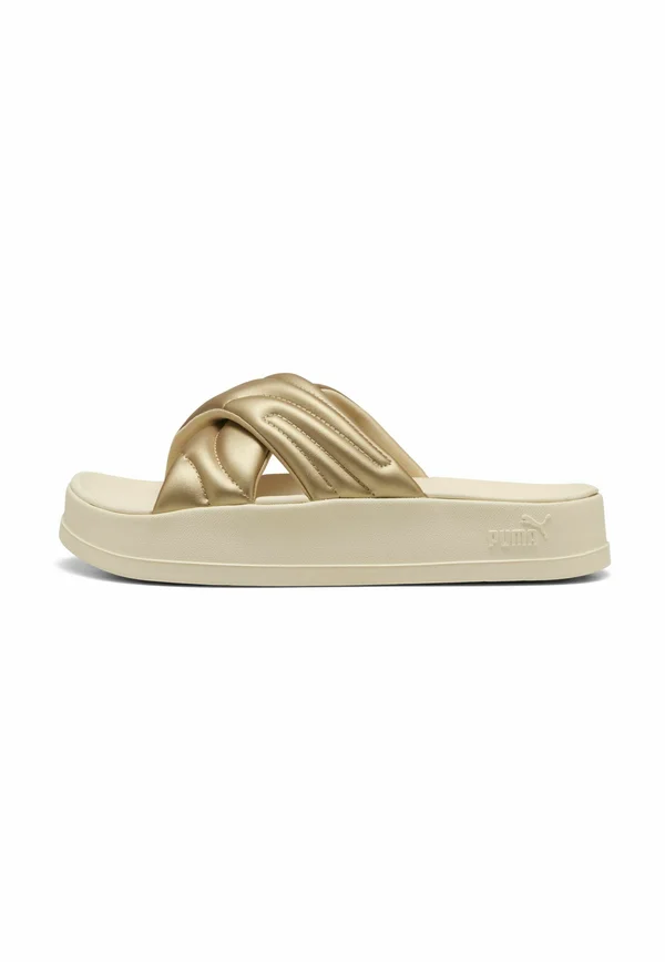 LEADCAT  - Pantolette flach - gold light sand
