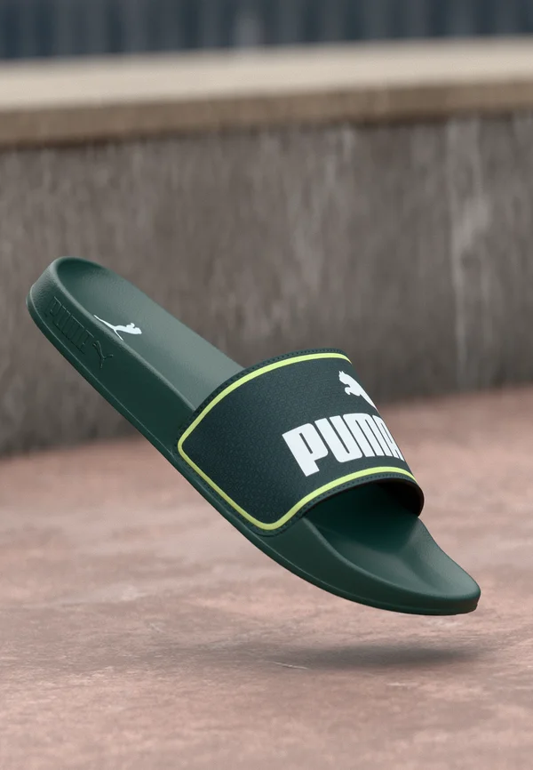 LEADCAT UNISEX - Hausschuh - green terrain/white/fizzy light