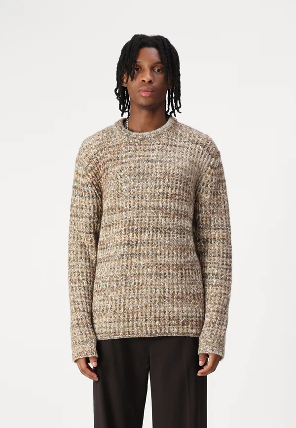 LEANDO - Strickpullover - brown