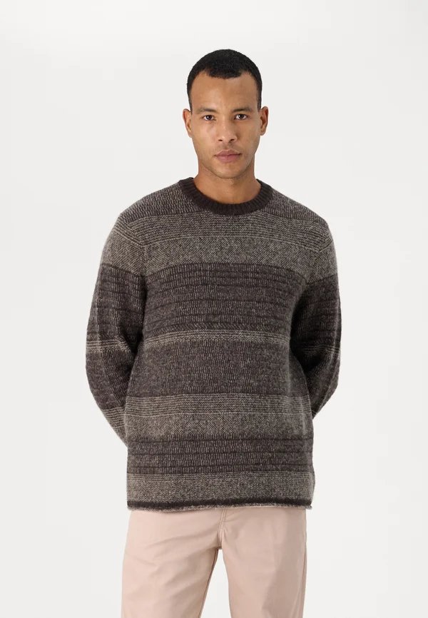 LEANDO - Strickpullover - brown
