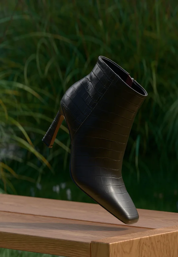 LEATHER - Ankle Boot - dark brown