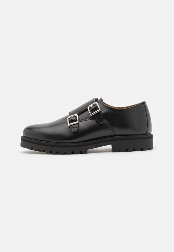 LEATHER - Business-Slipper - black
