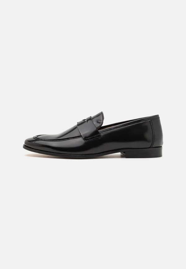 LEATHER - Business-Slipper - black