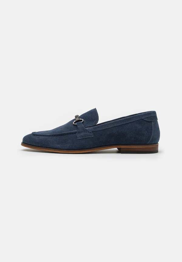 LEATHER - Business-Slipper - blue