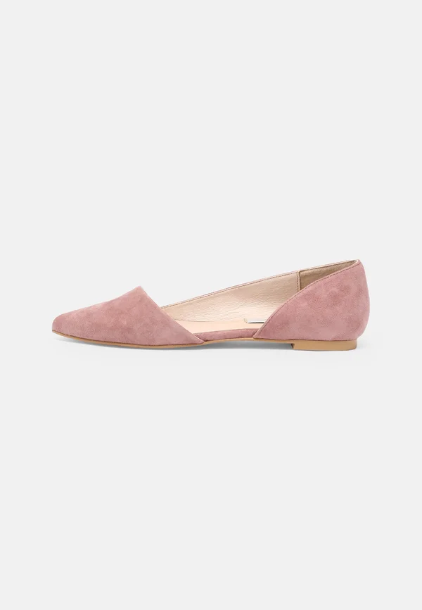 LEATHER - Klassischer Ballerina - mauve