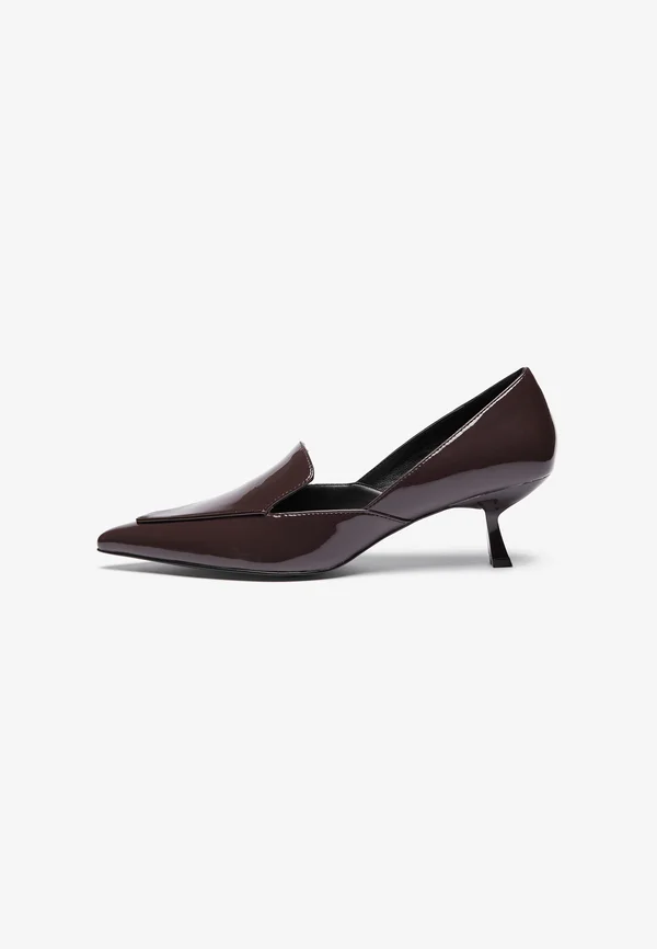 LEATHER - Pumps - dark brown