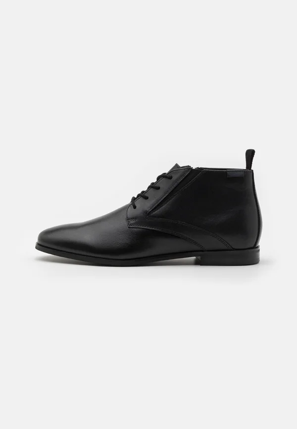 LEATHER - Schnürer - black