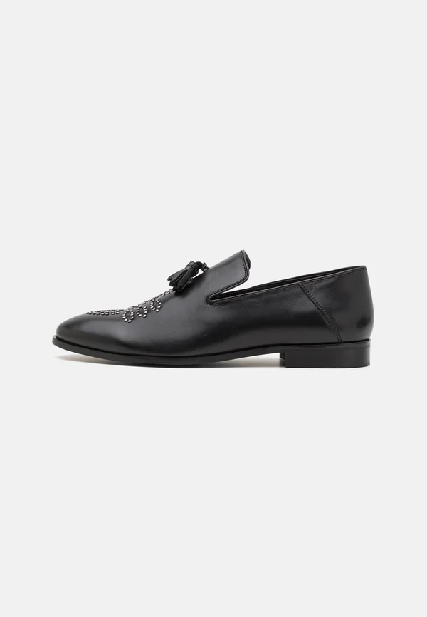 LEATHER - Slipper - black