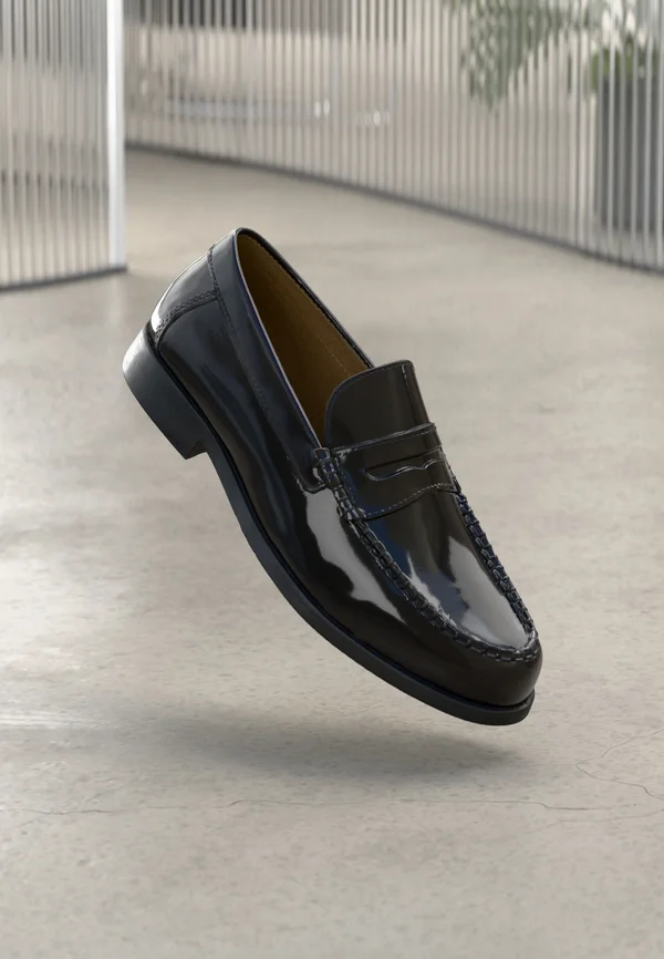 LEATHER - Slipper - burgundy