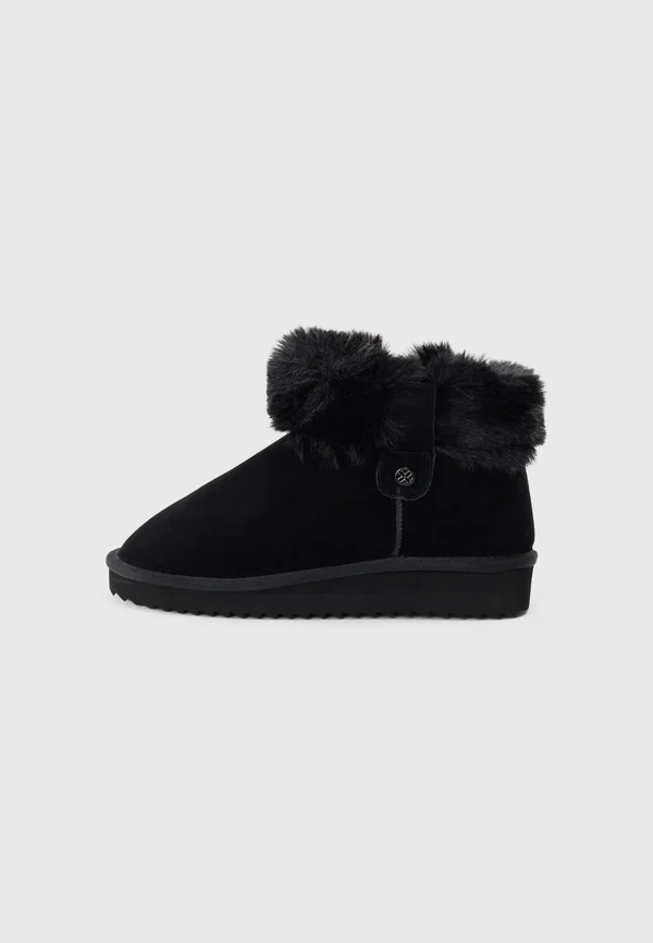 LEATHER - Snowboot/Winterstiefel - black