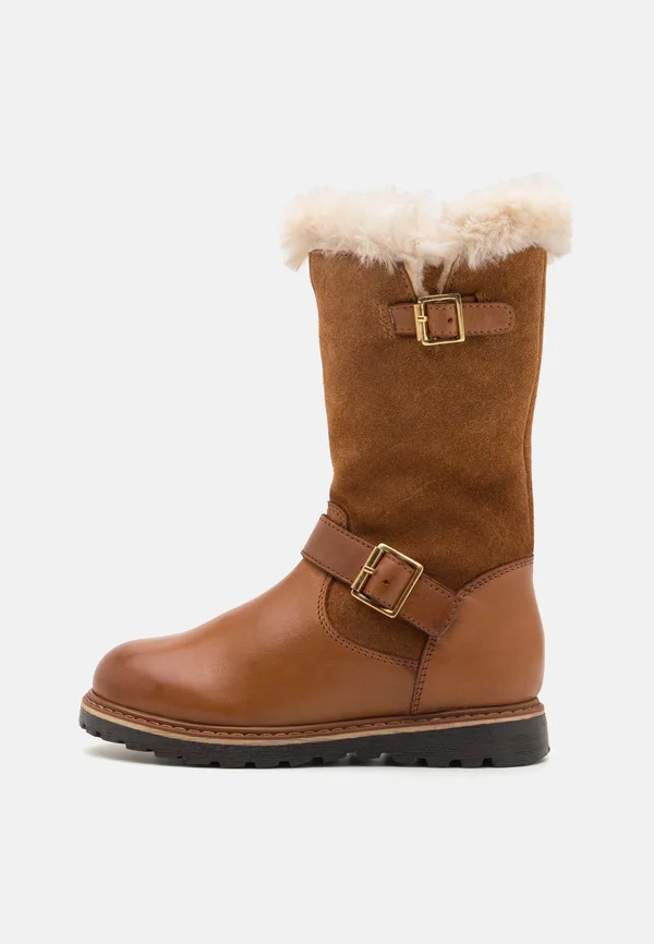 LEATHER - Stiefel - cognac