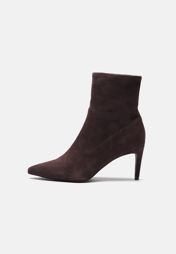LEATHER - Stiefelette - bordeaux