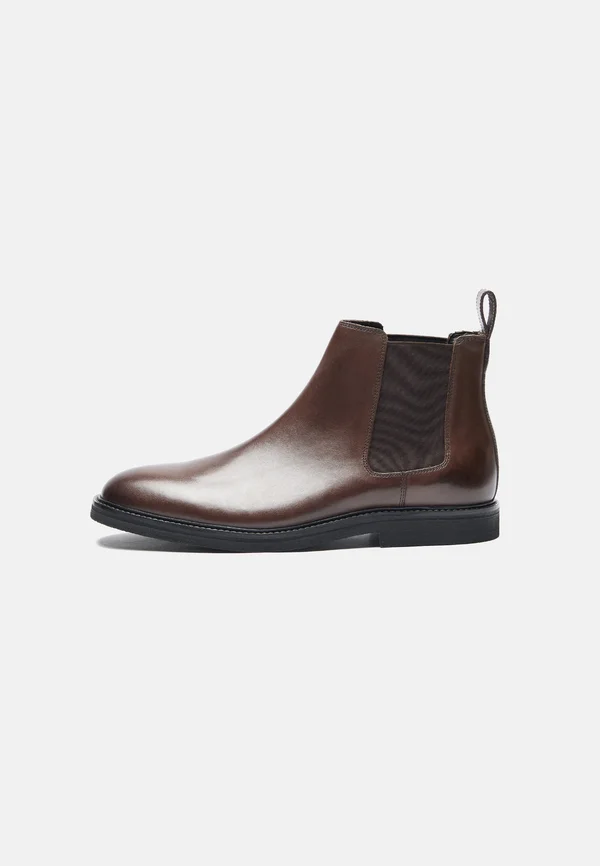 LEATHER - Stiefelette - brown