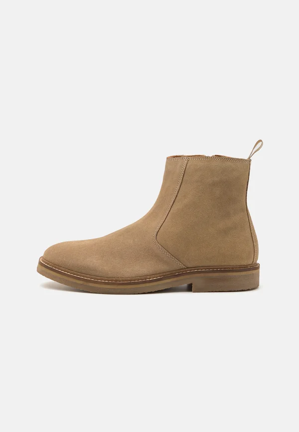 LEATHER - Stiefelette - sand