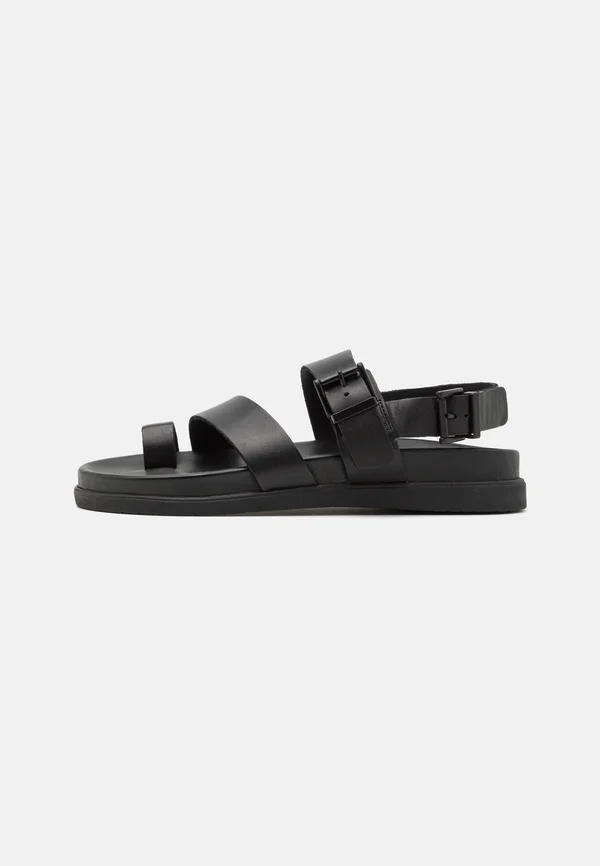 LEATHER - Zehentrenner - black