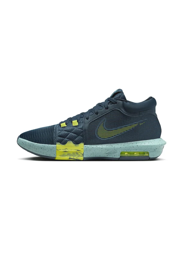 LEBRON WITNESS - Basketballschuh - armoury navy green frost bicoastal cyber