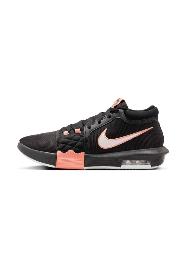 LEBRON WITNESS VIII - Basketballschuh - black apricot agate white