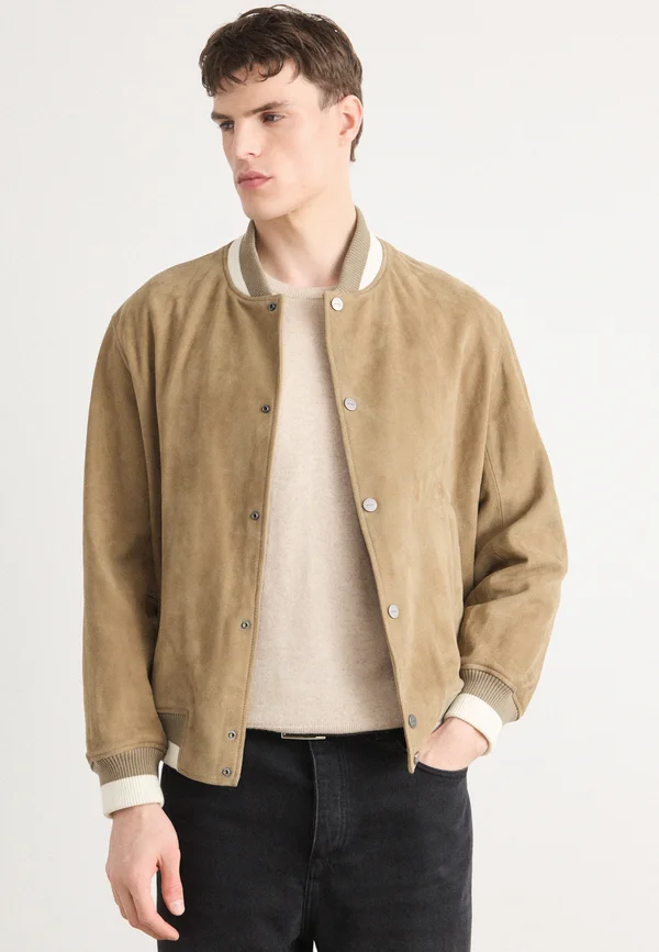 LEDAM - Lederjacke - medium brown