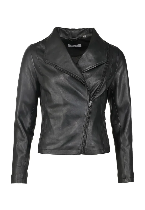 Lederjacke - black