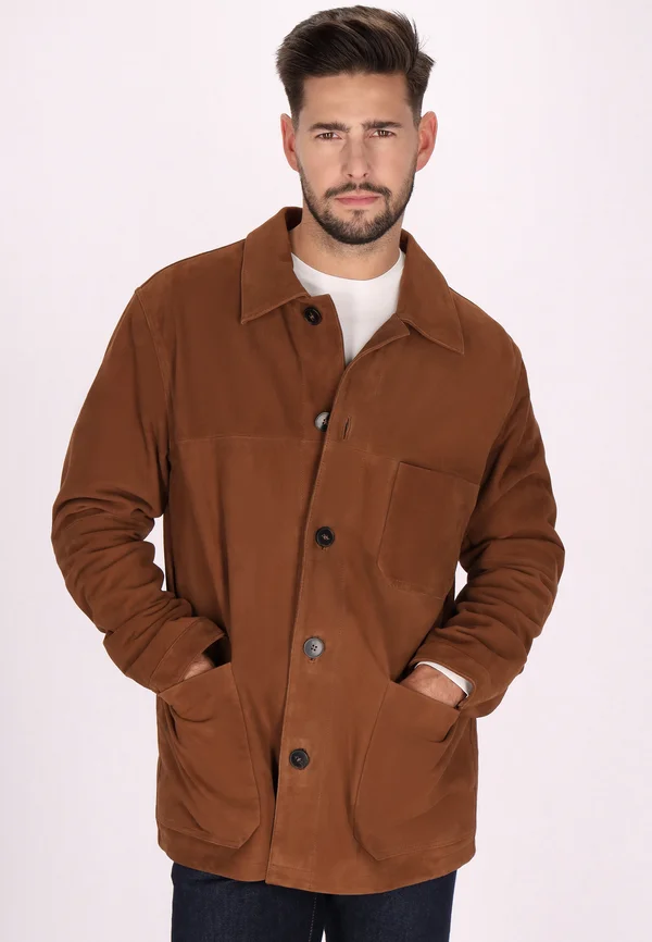 Lederjacke - braun