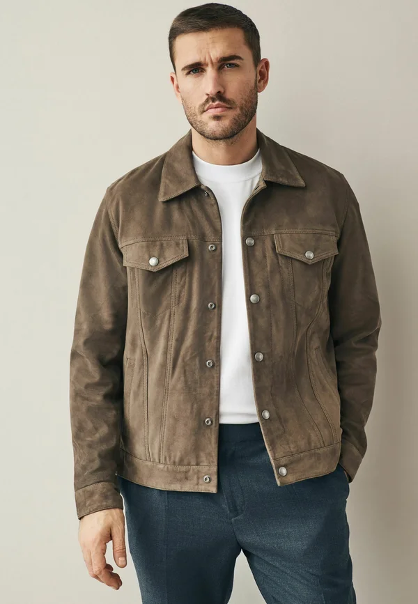 Lederjacke - brown
