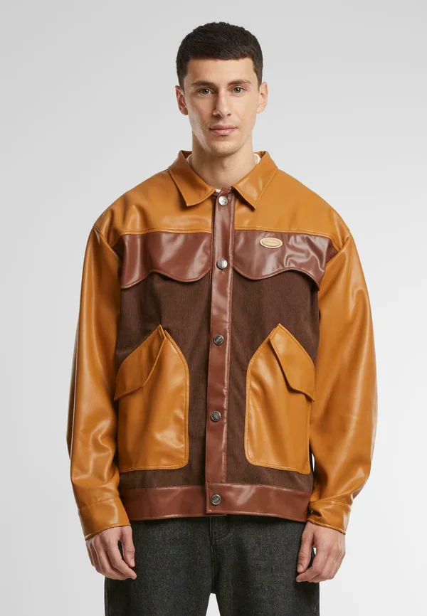 Lederjacke - brown