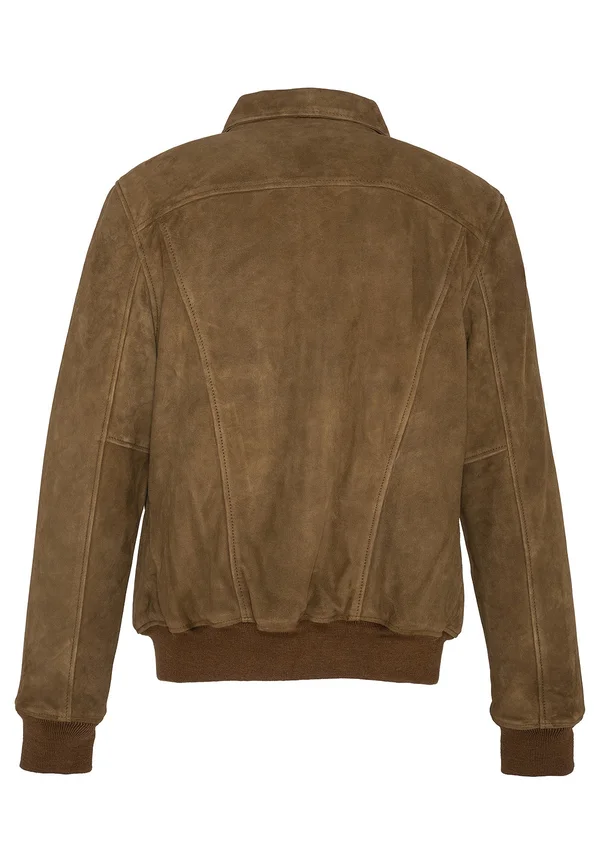 Lederjacke - rouille